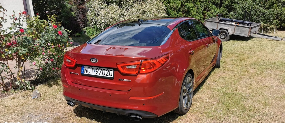 Kia Optima cena 54000 przebieg: 217300, rok produkcji 2014 z Otwock małe 232